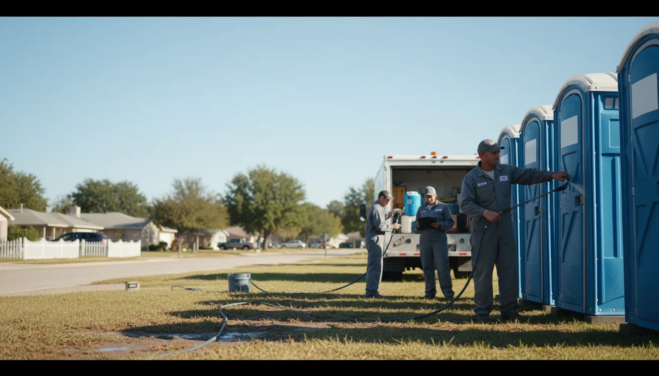 Long-Term Portable Toilet Rental in Bassett, AR near me